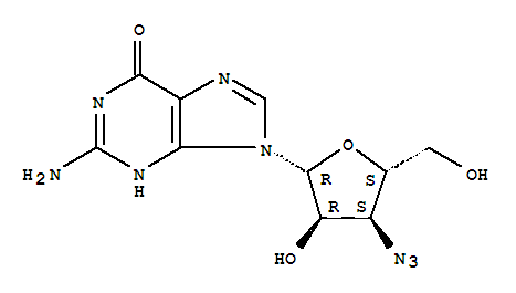 98870-11-2  Guanosine,3'-azido-3'-deoxy-