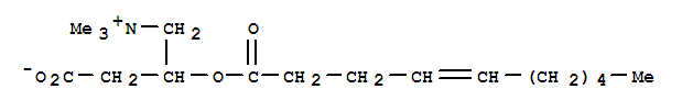 98930-66-6  1-Propanaminium,3-carboxy-N,N,N-trimethyl-2-[(1-oxo-4-decen-1-yl)oxy]-, inner salt