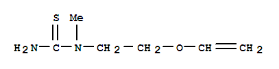 99115-31-8  Thiourea,N-[2-(ethenyloxy)ethyl]-N-methyl-