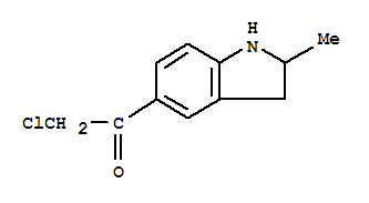 99859-71-9  Ethanone,2-chloro-1-(2,3-dihydro-2-methyl-1H-indol-5-yl)-