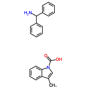 171507-35-0  3-methyl-1H-indole-1-carboxylic acid - 1,1-diphenylmethanamine (1:1) 171507-35-0  3-methyl-1H-indole-1-carboxylic acid - 1,1-diphenylmethanamine (1:1)