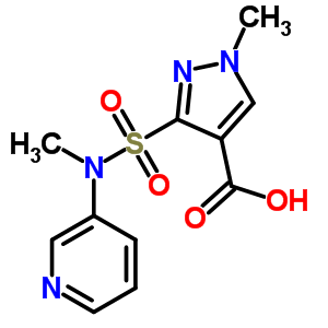 178879-99-7  1-methyl-3-[methyl(pyridin-3-yl)sulfamoyl]-1H-pyrazole-4-carboxylic acid