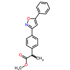 78868-51-6  methyl 2-[4-(5-phenylisoxazol-3-yl)phenyl]propanoate