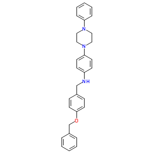 78933-05-8  N-[4-(benzyloxy)benzyl]-4-(4-phenylpiperazin-1-yl)aniline