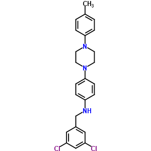 78933-12-7  N-(3,5-dichlorobenzyl)-4-[4-(4-methylphenyl)piperazin-1-yl]aniline