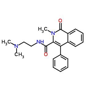78945-90-1  N-[2-(dimethylamino)ethyl]-2-methyl-1-oxo-4-phenyl-1,2-dihydroisoquinoline-3-carboxamide