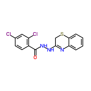 78959-11-2  N'-2H-1,4-benzothiazin-3-yl-2,4-dichlorobenzohydrazide