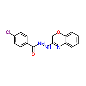 78959-36-1  N'-2H-1,4-benzoxazin-3-yl-4-chlorobenzohydrazide