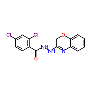 78959-42-9  N'-2H-1,4-benzoxazin-3-yl-2,4-dichlorobenzohydrazide