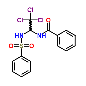 79054-59-4  N-{2,2,2-trichloro-1-[(phenylsulfonyl)amino]ethyl}benzamide
