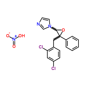 79478-40-3  1-[3-(2,4-dichlorobenzyl)-3-phenyloxiran-2-yl]-1H-imidazole nitrate