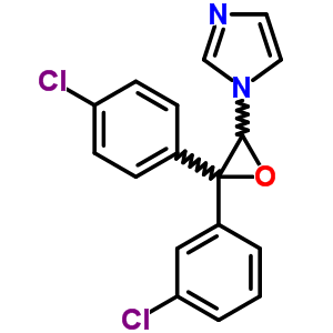 79478-49-2  1-[3-(3-chlorophenyl)-3-(4-chlorophenyl)oxiran-2-yl]-1H-imidazole
