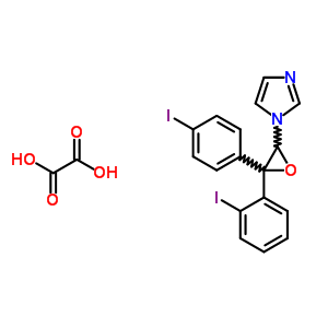 79478-62-9  1-[3-(2-iodophenyl)-3-(4-iodophenyl)oxiran-2-yl]-1H-imidazole ethanedioate