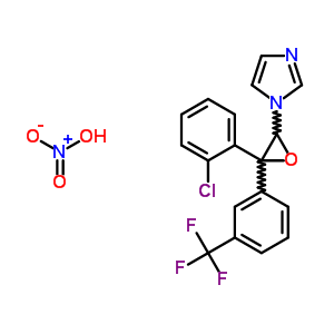 79478-65-2  1-{3-(2-chlorophenyl)-3-[3-(trifluoromethyl)phenyl]oxiran-2-yl}-1H-imidazole nitrate