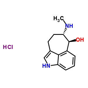 79931-20-7  (5S,6S)-5-(methylamino)-3,4,5,6-tetrahydro-1H-cyclohepta[cd]indol-6-ol hydrochloride