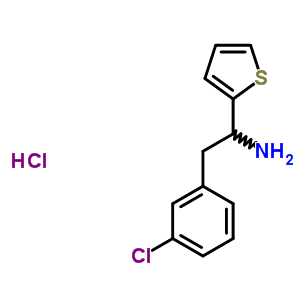 80154-68-3  2-(3-chlorophenyl)-1-thiophen-2-ylethanamine hydrochloride