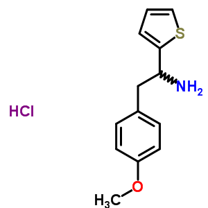 80154-90-1  2-(4-methoxyphenyl)-1-thiophen-2-ylethanamine hydrochloride