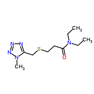80472-86-2  N,N-diethyl-3-{[(1-methyl-1H-tetrazol-5-yl)methyl]sulfanyl}propanamide