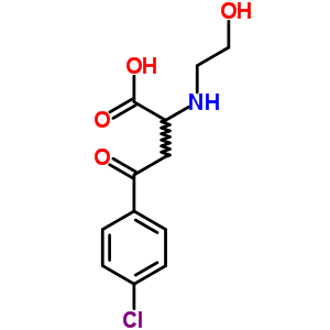 80551-94-6  4-(4-chlorophenyl)-2-[(2-hydroxyethyl)amino]-4-oxobutanoic acid