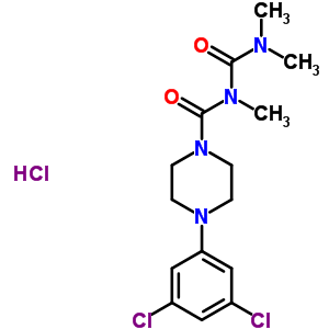 80712-37-4  4-(3,5-dichlorophenyl)-N-(dimethylcarbamoyl)-N-methylpiperazine-1-carboxamide hydrochloride