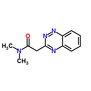 80722-71-0  2-(1,2,4-benzotriazin-3-yl)-N,N-dimethylacetamide