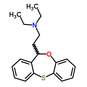 81320-29-8  2-(11H-dibenzo[b,e][1,4]oxathiepin-11-yl)-N,N-diethylethanamine