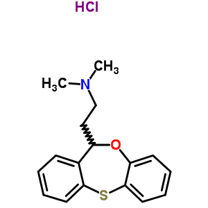 81320-47-0  2-(11H-dibenzo[b,e][1,4]oxathiepin-11-yl)-N,N-dimethylethanamine hydrochloride