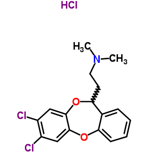 81320-48-1  2-(7,8-dichloro-11H-dibenzo[b,e][1,4]dioxepin-11-yl)-N,N-dimethylethanamine hydrochloride