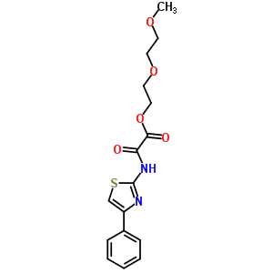 81529-71-7  2-(2-methoxyethoxy)ethyl oxo[(4-phenyl-1,3-thiazol-2-yl)amino]acetate