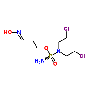 81733-41-7  (3E)-3-(hydroxyimino)propyl N,N-bis(2-chloroethyl)diamidophosphate