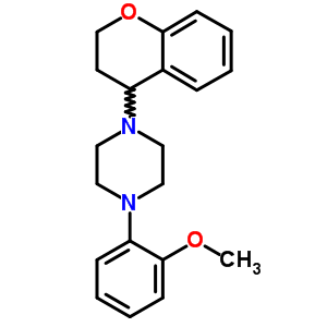 81816-68-4  1-(3,4-dihydro-2H-chromen-4-yl)-4-(2-methoxyphenyl)piperazine