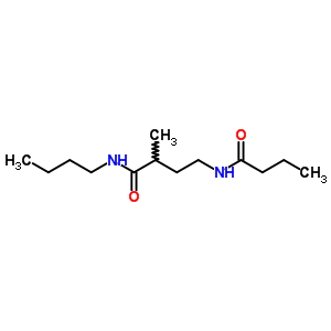 82023-69-6  4-(butanoylamino)-N-butyl-2-methylbutanamide