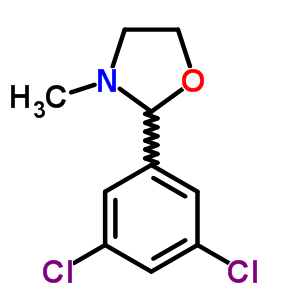 83522-11-6  2-(3,5-dichlorophenyl)-3-methyl-1,3-oxazolidine