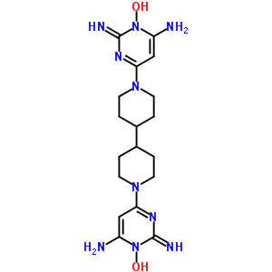 83540-14-1  (2E,2'E)-4,4'-(4,4'-bipiperidine-1,1'-diyl)bis(6-amino-2-iminopyrimidin-1(2H)-ol)