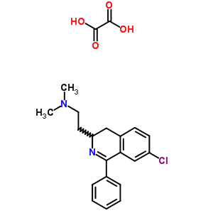 83658-24-6  2-(7-chloro-1-phenyl-3,4-dihydroisoquinolin-3-yl)-N,N-dimethylethanamine ethanedioate