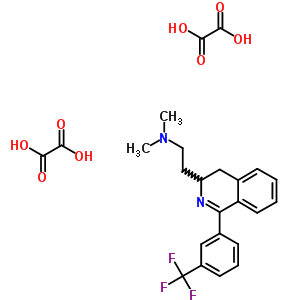 83658-81-5  N,N-dimethyl-2-{1-[3-(trifluoromethyl)phenyl]-3,4-dihydroisoquinolin-3-yl}ethanamine diethanedioate