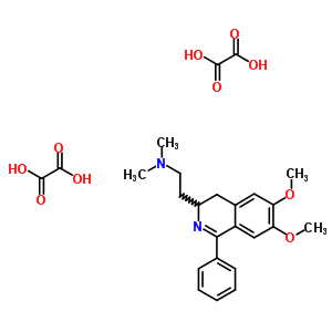 83658-83-7  2-(6,7-dimethoxy-1-phenyl-3,4-dihydroisoquinolin-3-yl)-N,N-dimethylethanamine diethanedioate