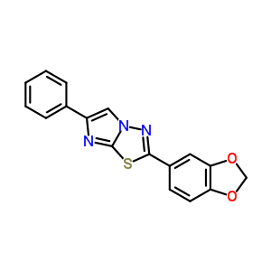 83796-52-5  2-(1,3-benzodioxol-5-yl)-6-phenylimidazo[2,1-b][1,3,4]thiadiazole