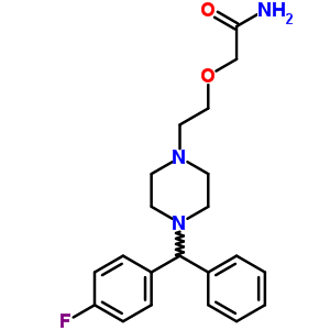 83881-40-7  2-(2-{4-[(4-fluorophenyl)(phenyl)methyl]piperazin-1-yl}ethoxy)acetamide