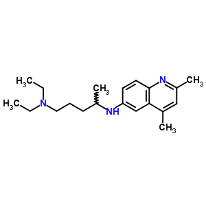 84264-44-8  N~4~-(2,4-dimethylquinolin-6-yl)-N~1~,N~1~-diethylpentane-1,4-diamine