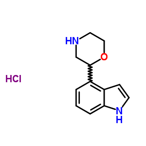 84590-62-5  4-morpholin-2-yl-1H-indole hydrochloride