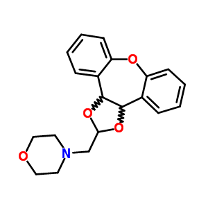 84646-80-0  4-(3a,12b-dihydrodibenzo[b,f][1,3]dioxolo[4,5-d]oxepin-2-ylmethyl)morpholine