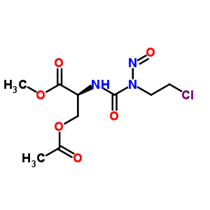 84993-78-2  methyl O-acetyl-N-[(2-chloroethyl)(nitroso)carbamoyl]-L-serinate