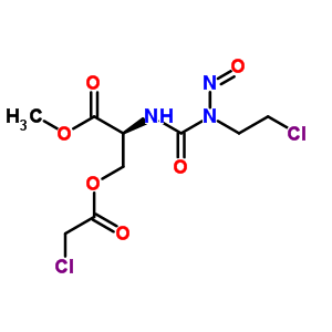 84993-79-3  methyl O-(chloroacetyl)-N-[(2-chloroethyl)(nitroso)carbamoyl]-L-serinate