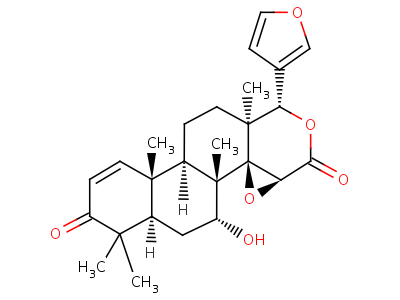 10314-90-6  (4aR,6R,6aS,6bR,7aS,10R,10aS,12aR,12bR)-10-furan-3-yl-6-hydroxy-4,4,6a,10a,12b-pentamethyl-4a,5,6,6a,10,10a,11,12,12a,12b-decahydronaphtho[2,1-f]oxireno[d]isochromene-3,8(4H,7aH)-dione