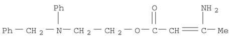 111011-79-1  3-Amino-but-2-enoic acid 2-(benzyl-phenyl-amino)-ethyl ester