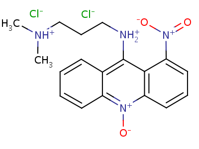 20064-00-0  N-[3-(dimethylnitroryl)propyl]-1-nitroacridin-9-amine