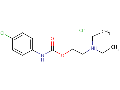 20229-02-1  2-(diethylamino)ethyl (4-chlorophenyl)carbamate