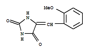 21730-69-8  (5E)-5-[(2-methoxyphenyl)methylidene]imidazolidine-2,4-dione