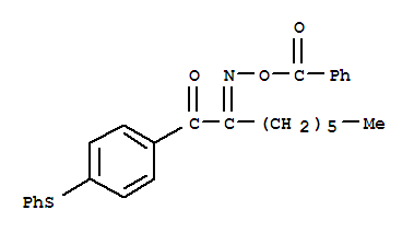 1-[4-(苯硫基)苯基]-1,2-辛烷二酮 2-(O-苯甲酰肟)(OXE01)